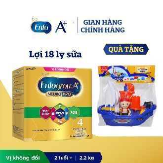 [Tặng 1 tàu hải tặc cho bé]  Sữa Bột Enfa A+ 4 BIB 2,2kg