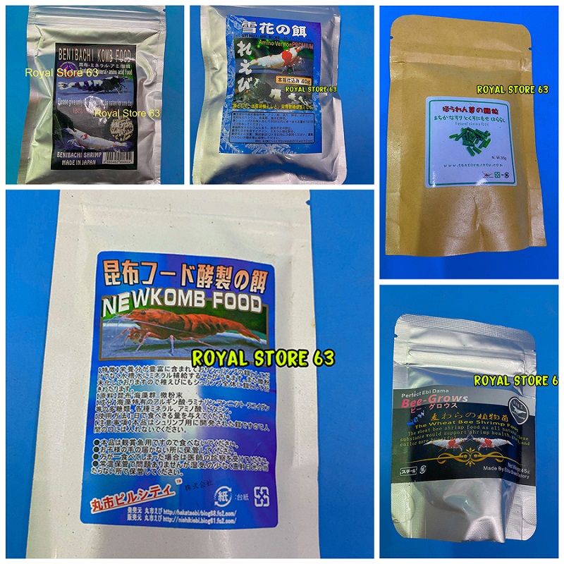 Thức ăn tép cảnh benibachi cao cấp từ nhật bản