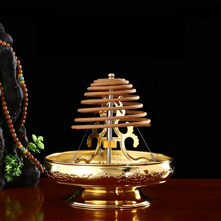 Khay Cắm Chân Nhang Vòng Hình Phụng - Phật Giáo Tường Thuận