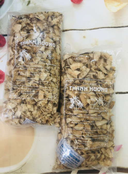 Dừa sấy giòn