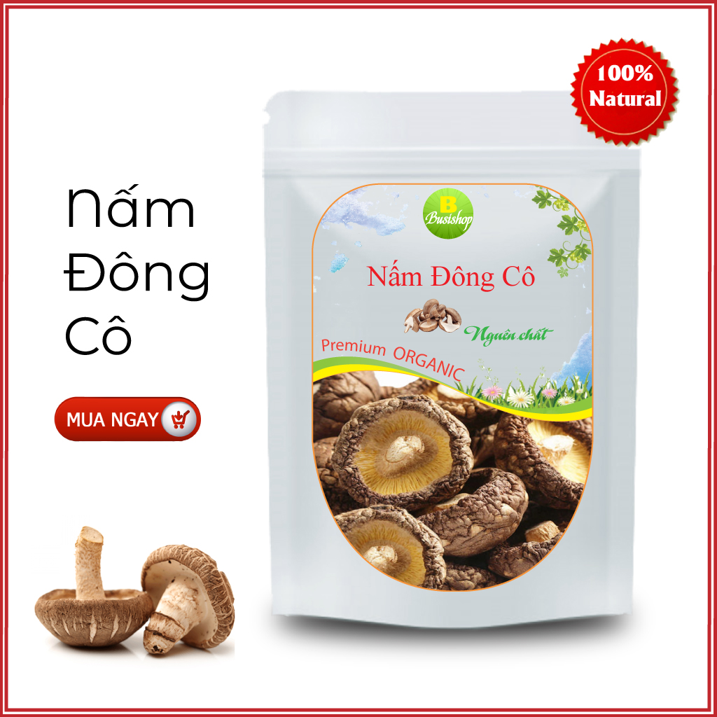 Nấm đông cô sấy khô 100g thượng hạng, giàu dinh dưỡng