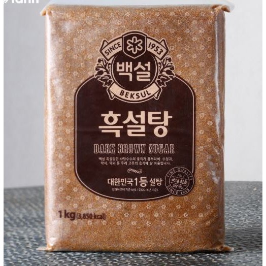1kg đường đen beksul hàn quốc