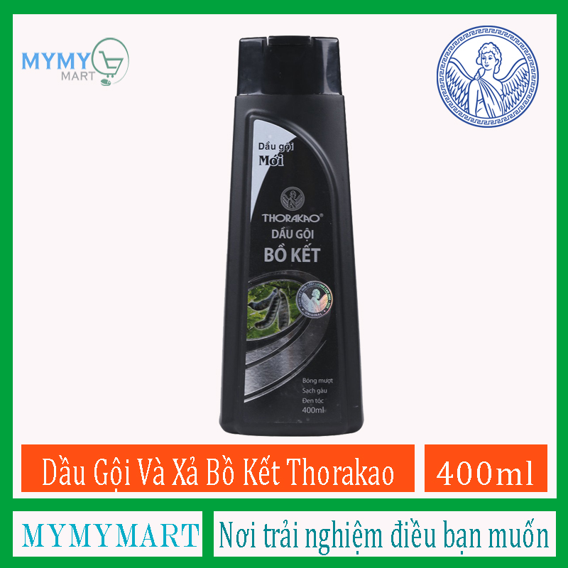 Dầu gội và xả bồ kết thorakao 400ml