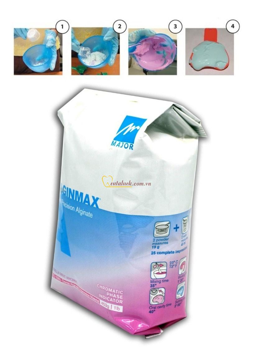 Bột Lấy Dấu Đúc Tượng Algimax