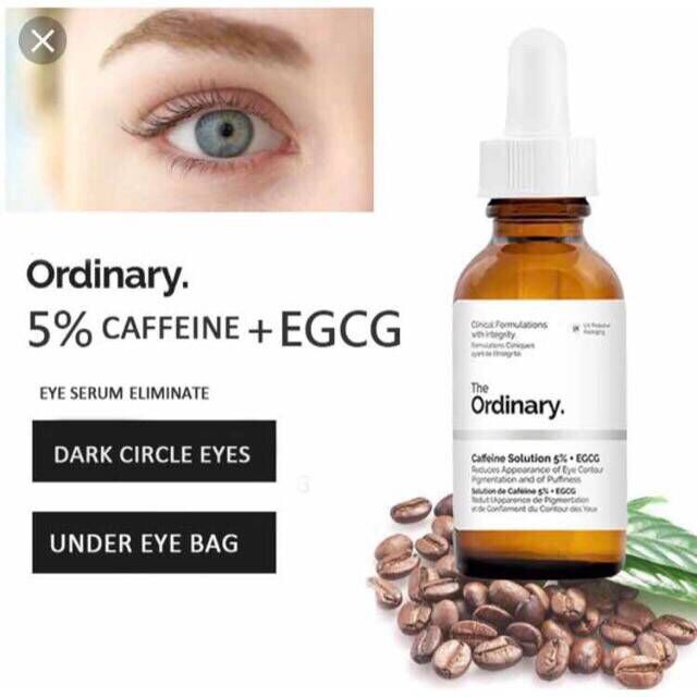 The Ordinary Caffeine Solution 5% + EGCG/ Serum dưỡng mắt/ Serum ...