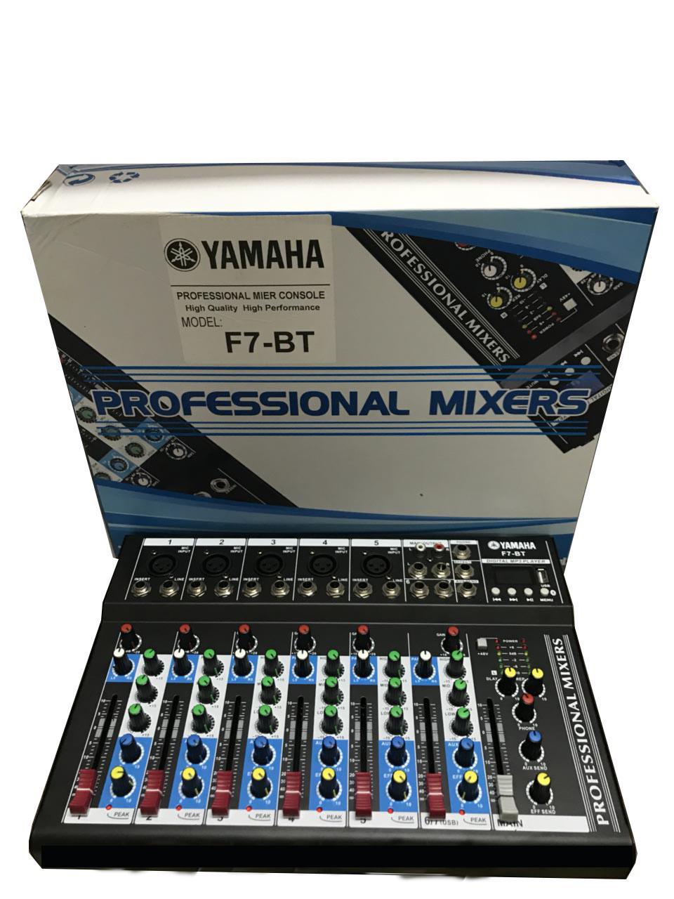 mixer yamaha f7 có bluetooth