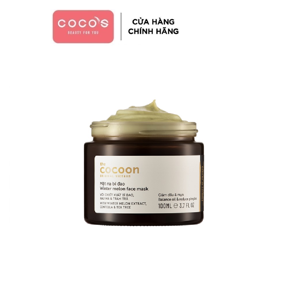 Mặt nạ bí đao Cocoon Winter Melon Face Mask 30ml-100ml