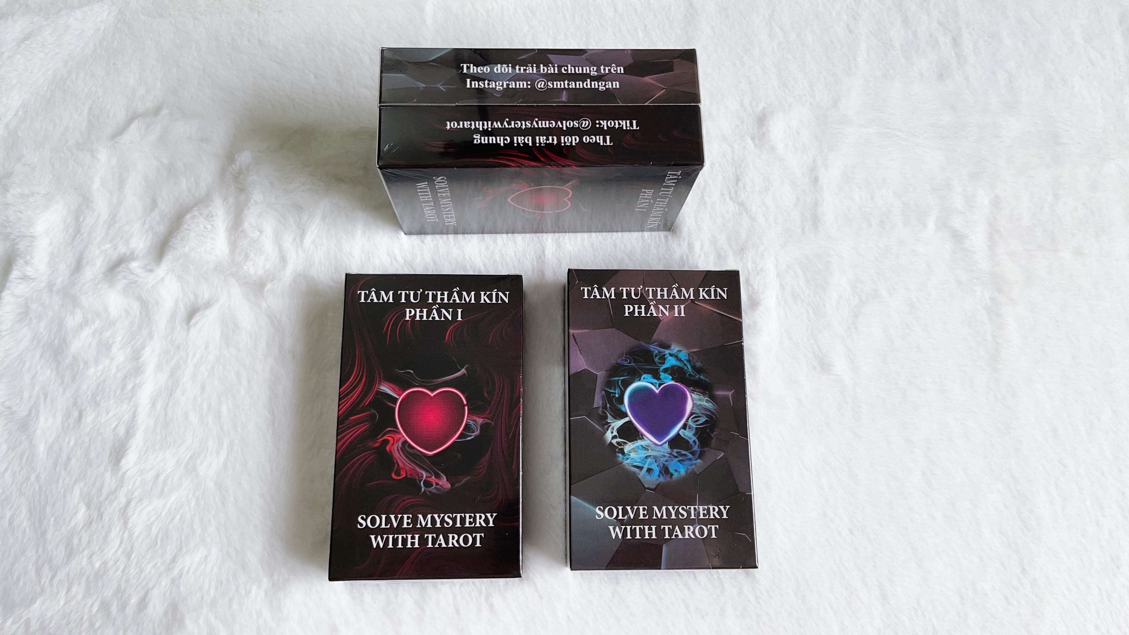 Tarot-Combo Hai bộ bài Tâm tư Thầm kín Phần 1 và Phần 2