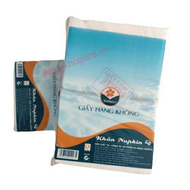 Giấy ăn napkin dai mịn siêu tiết kiệm bịch 800gr
