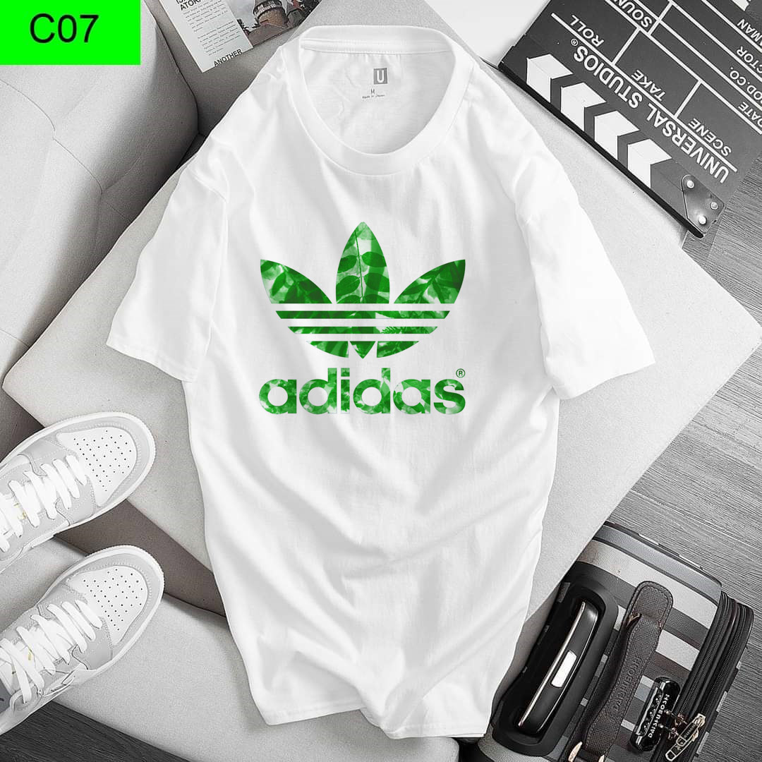 Áo thun nam nữ form rộng vải dày mịn logo cá tính cách điệu