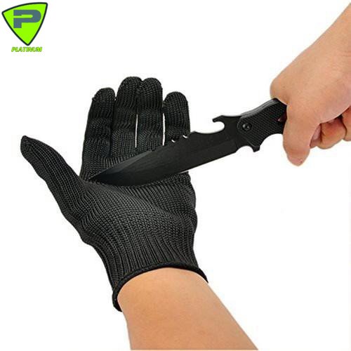Găng tay bảo vệ chống cắt đứt bằng sợi thép chống gỉ