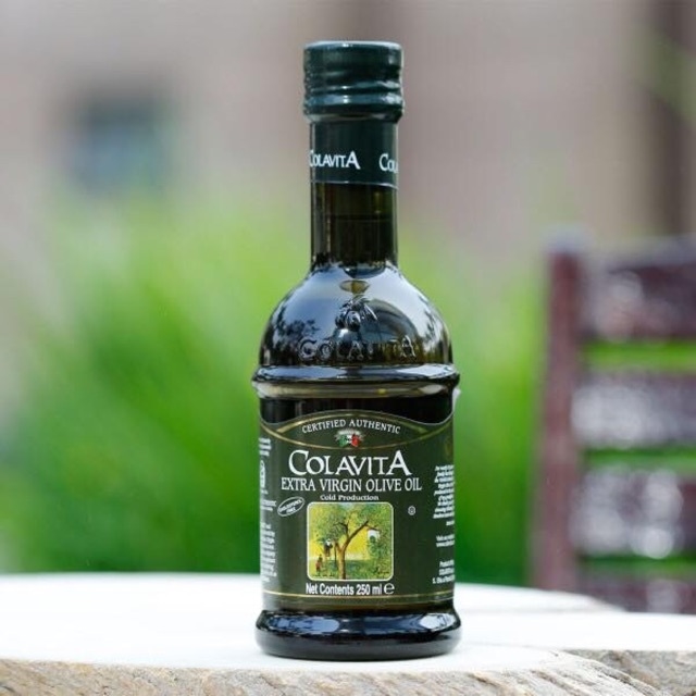 Dầu Oliu 100% extra virgin Colavita Olive oil 250ml- Nhập khẩu Ý