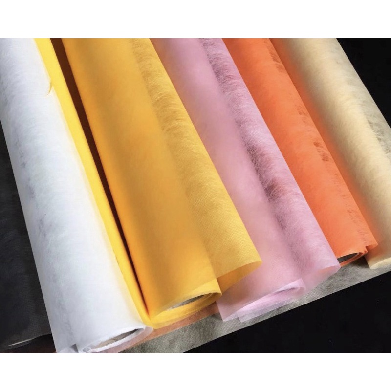 Mếch lụa bông cuộn khổ 60cmx10m
