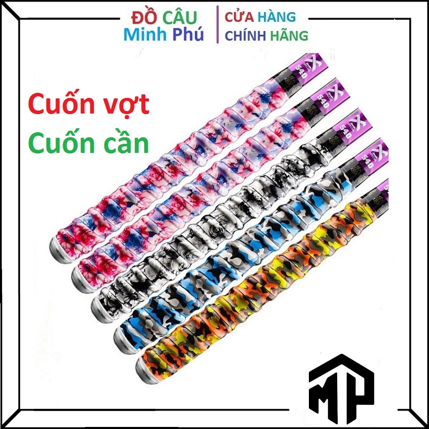 Cuốn cán vợt cầu lông tenis cuốn cán vợt cần câu - minh phú