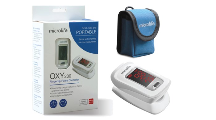 Máy đo nồng độ oxy trong máu Spo2 - Microlife