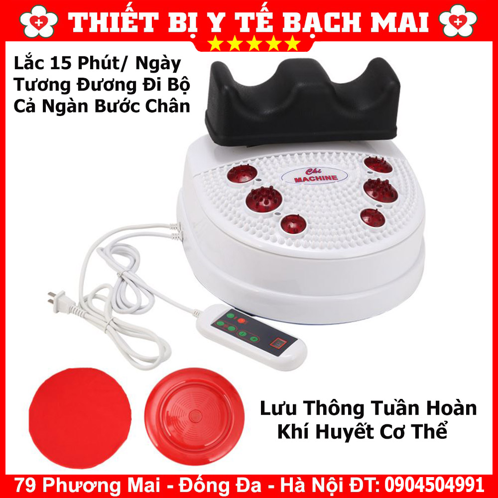 Máy lắc chân - máy lắc khí công lưu thông tuần hoàn máu - máy rung lắc massage hồng ngoại chi machine