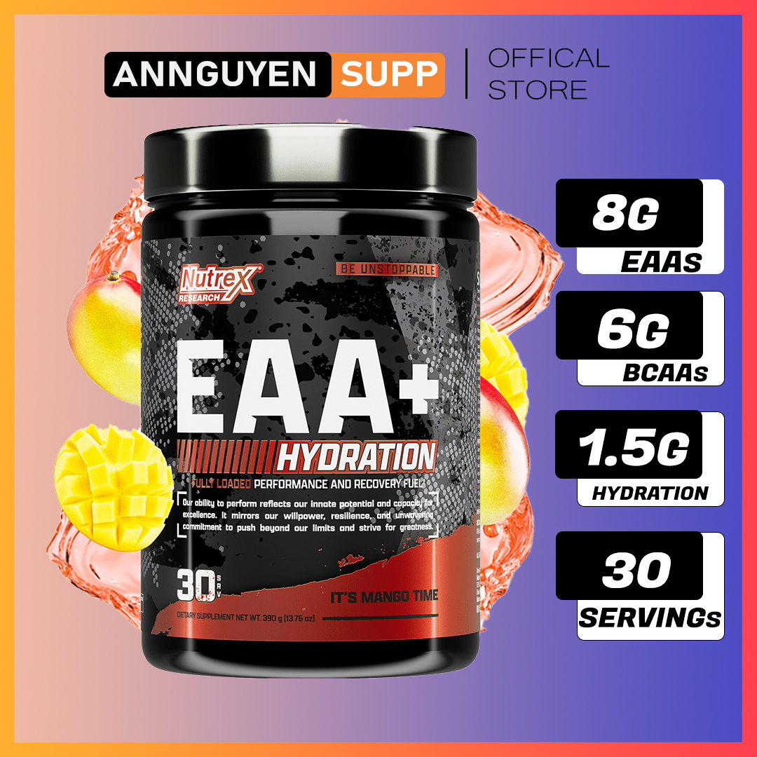 Nutrex - eaa+hydration phát triển phục hồi cơ bắp nhanh - intraworkout - đại lý thương hiệu bbt annguyensupp