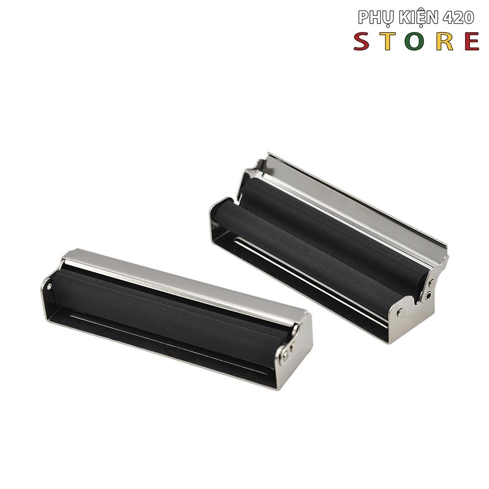 Máy cuốn tay tiện dụng - máy quấn kim loại màu bạc - kích thước 110mm