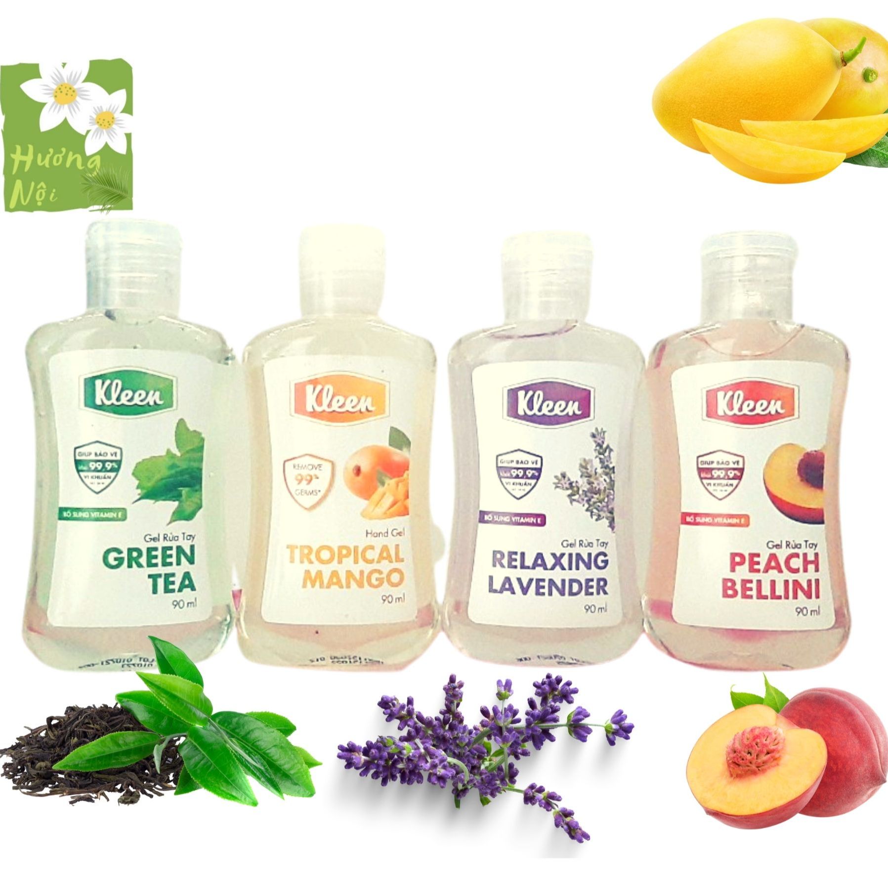 [HCM]Gel rửa tay khô Kleen 90ml