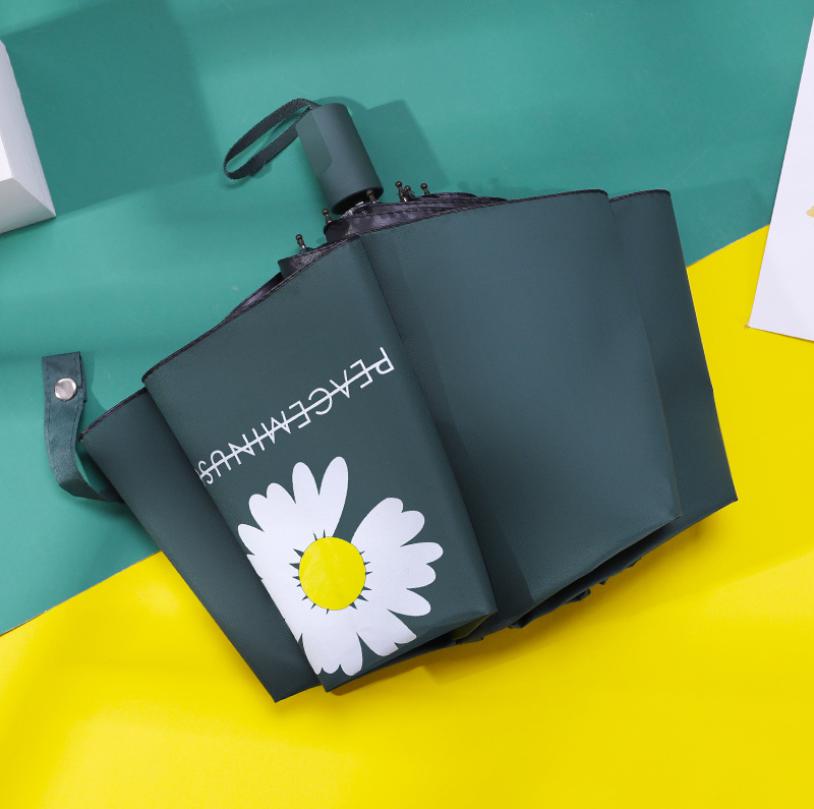 Ô DÙ HÀN QUỐC CHỐNG TIA UV HÌNH HOA CÚC, CHẤT LIỆU VẢI DÙ MẬT ĐỘ CAO, CHỐNG NƯỚC TUYỆT ĐỐI - Ô DÙ HỌA TIẾT HOA CÚC - Ô DÙ CHE NẮNG CHE MƯA - Ô DÙ HỌA TIẾT HOA CÚC I Ô DÙ CHE MƯA GẤP GỌN CHỐNG TIA UV HỌA TIẾT HOA CÚC HÀN QUỐC