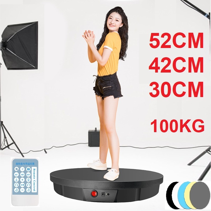 Bàn xoay, đế xoay 360, size 22CM, 30CM,42CM,45CM,52CM, tải 30kg-100KG,xoay người mẫu,xoay manocanh, góc 45-360 độ,remote tùy chỉnh