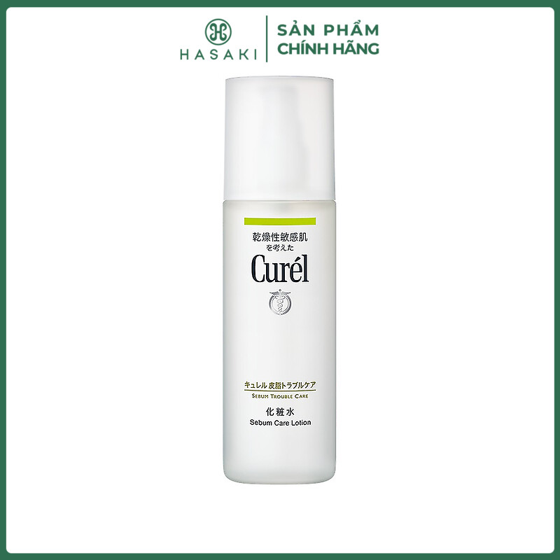 Lotion Dưỡng Dành Cho Da Dầu Curél Sebum Trouble Care Lotion 150ml