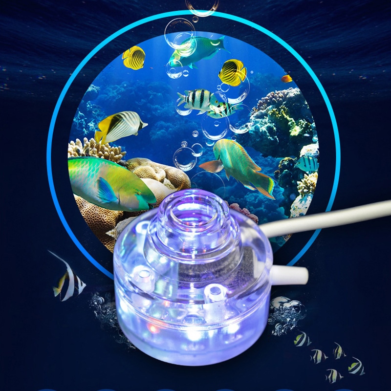 Ngoại thương Bể cá Trang trí cảnh quan Đèn hồ cá đầy màu sắc Đèn LED lặn