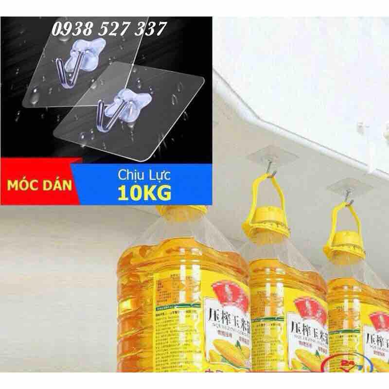 Combo 10 móc dán tường siêu chắc siêu dính giá rẻ