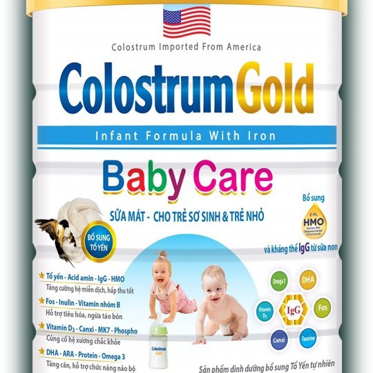 COLOSTRUM GOLD BABY CARE_TRẺ EM0-12thang