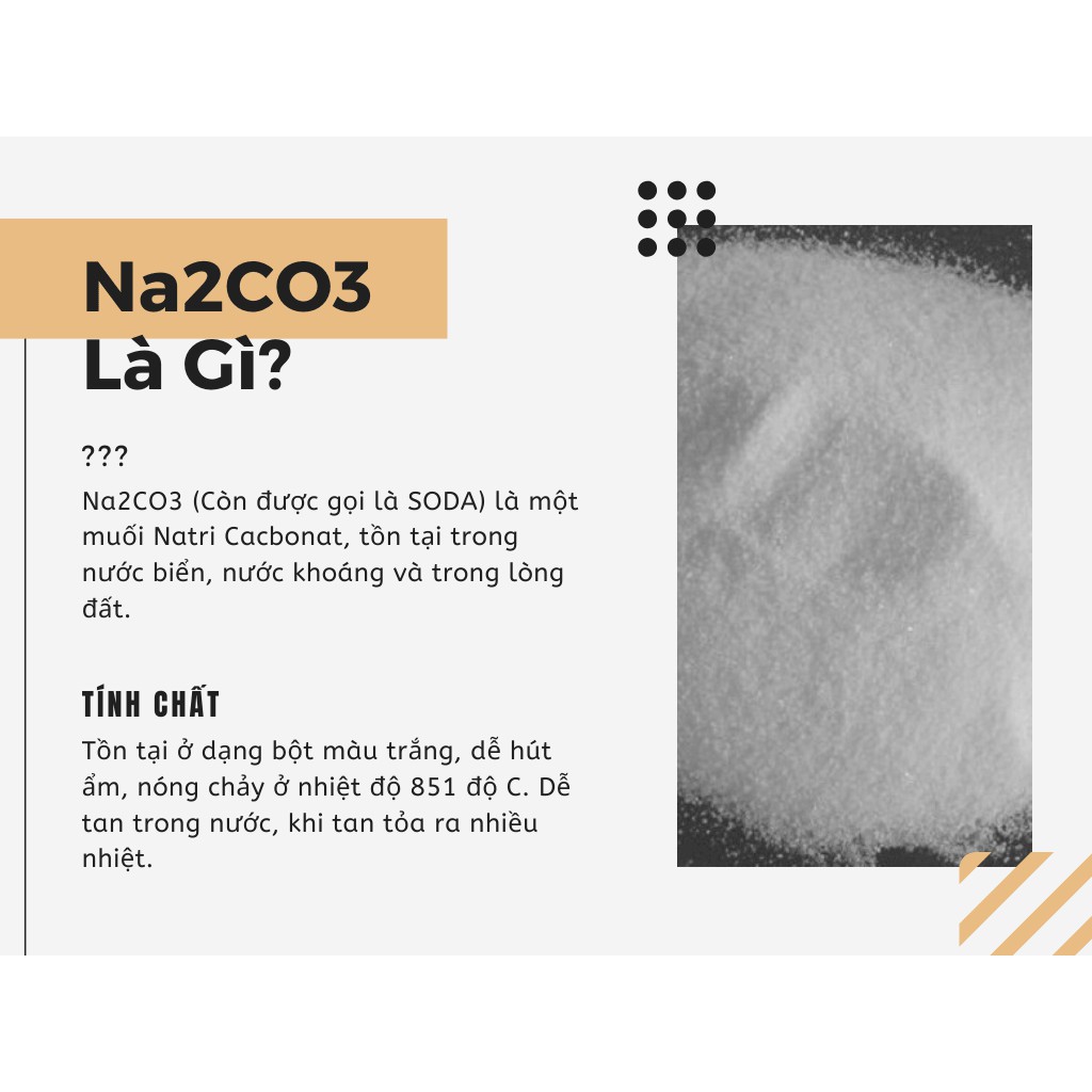 Bột soda na2co3 1kg