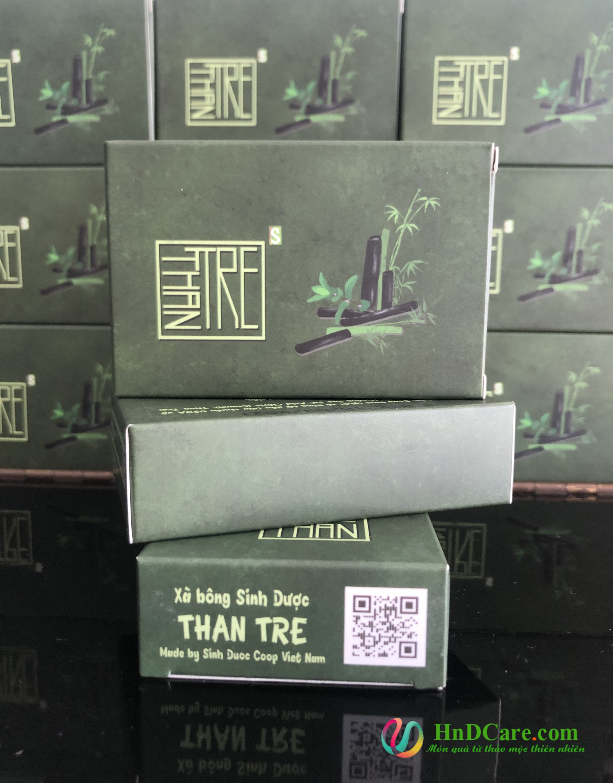Xà bông than tre - xà bông xà phòng thảo dược sinh dược - 100% tự nhiên