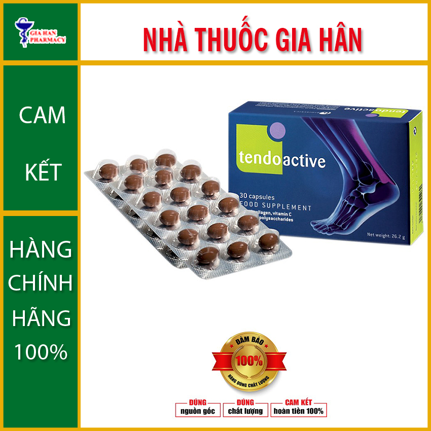 Viên Uống Tendoactive  / Tendoactive Bioiberica-Tăng Cường Sức Khỏe Cho Gân