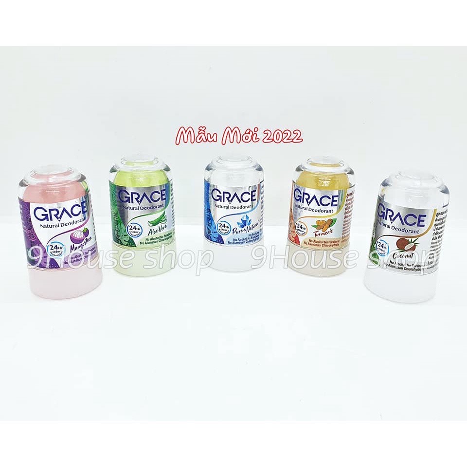  Lăn Khử Mùi Đá Khoáng GRACE Thái Lan 