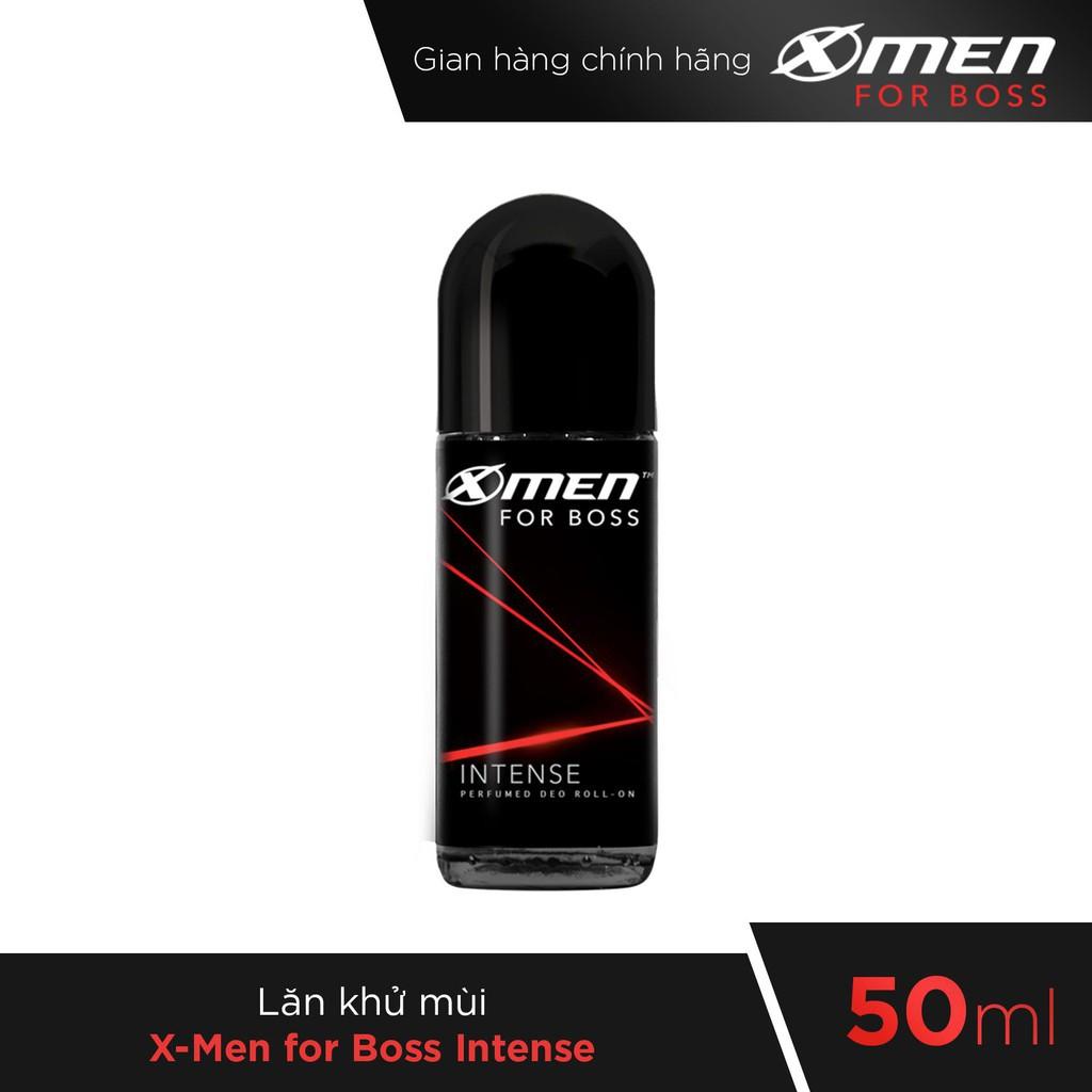 Combo2 Lăn khử mùi X-Men For Boss Deo Roll-On For Boss Lịch lãm Sang trọng chai 50ml