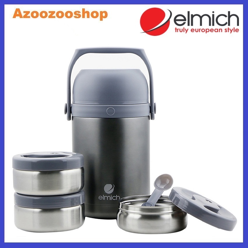 Bình giữ nhiệt đựng thức ăn elmich el3128 1800 ml