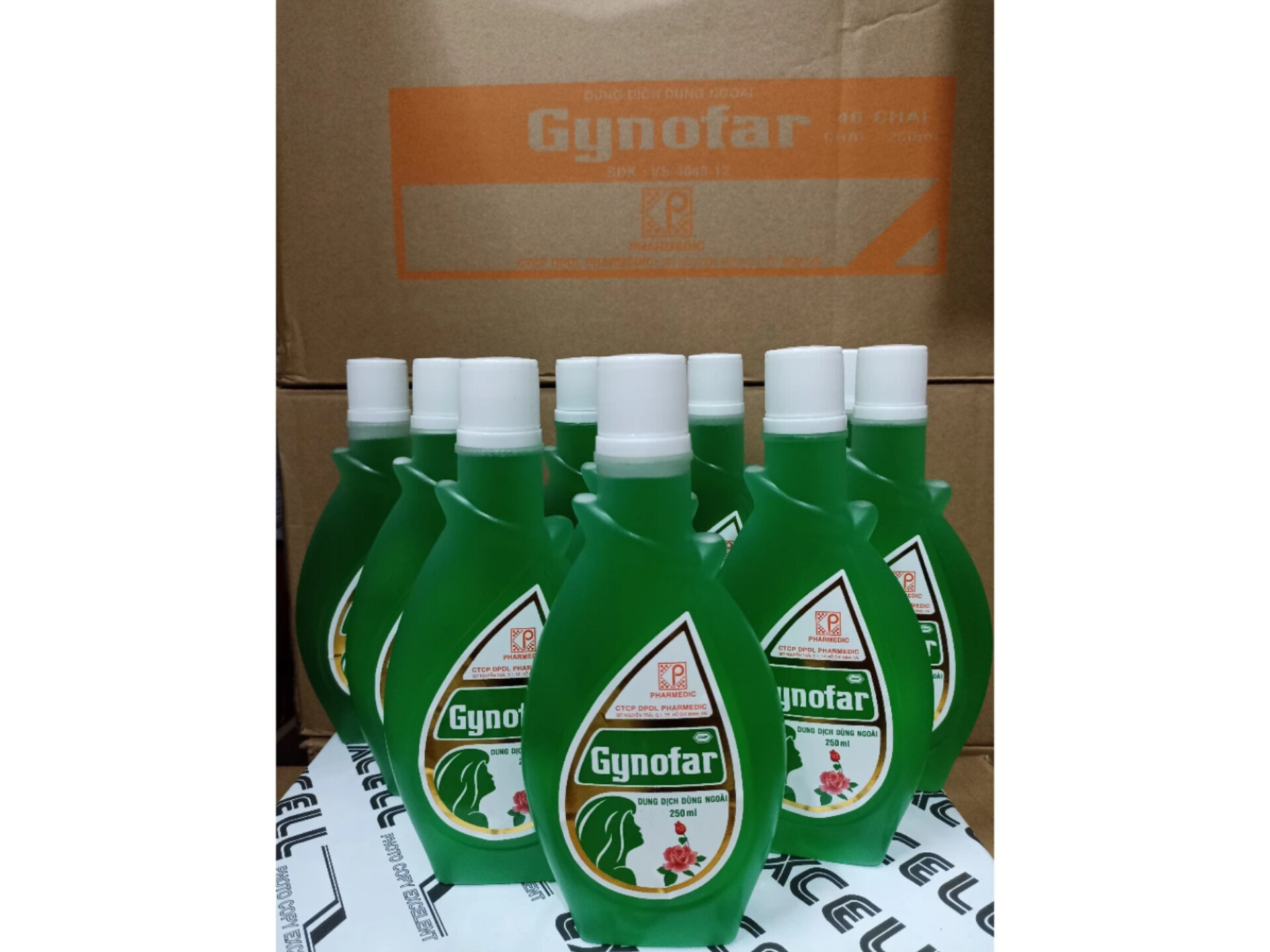 CAM KẾT CHÍNH HÃNG Dung dịch vệ sinh Gynofar 250ml