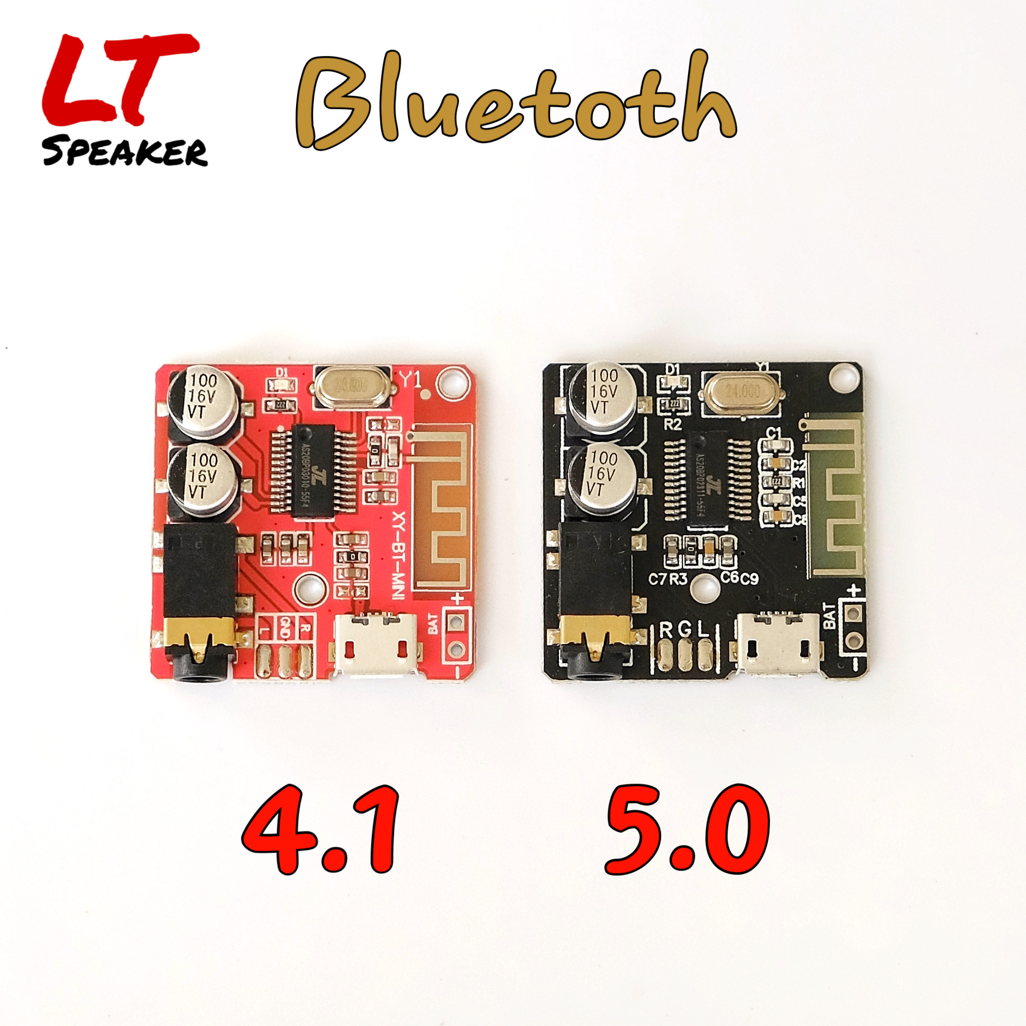 Mạch giải mã âm thanh Bluetooth 5.0 và Bluetooth 4.1 nguồn DC 5V
