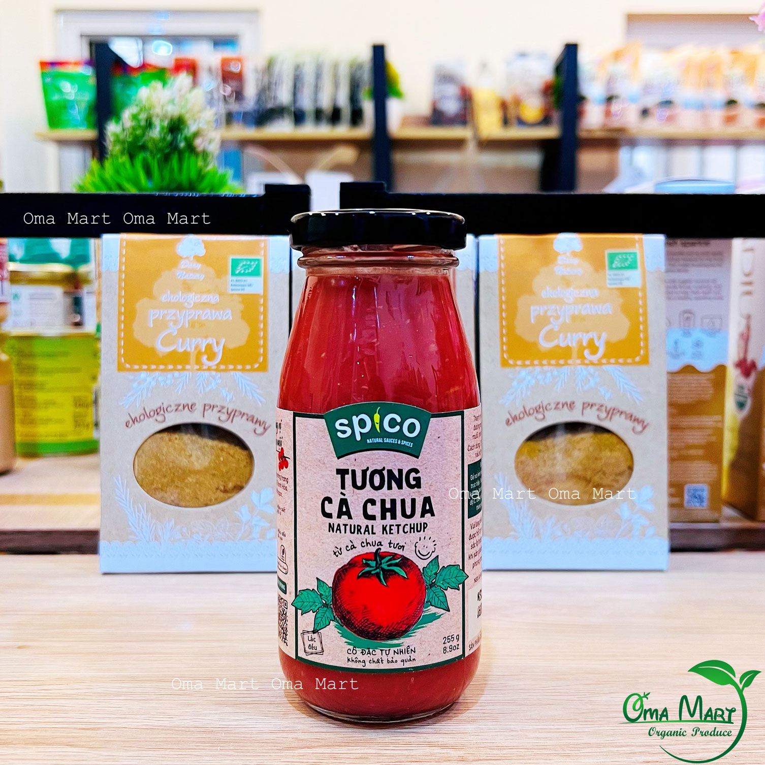 Tương cà chua sạch Spico 255g