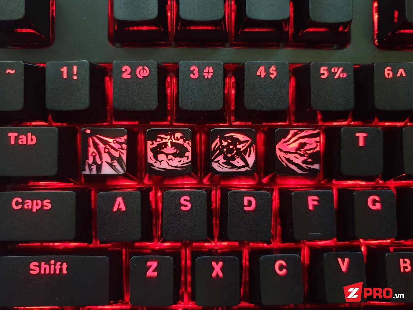 Bộ keycap skill akali - kỹ năng akali - zpro.vn