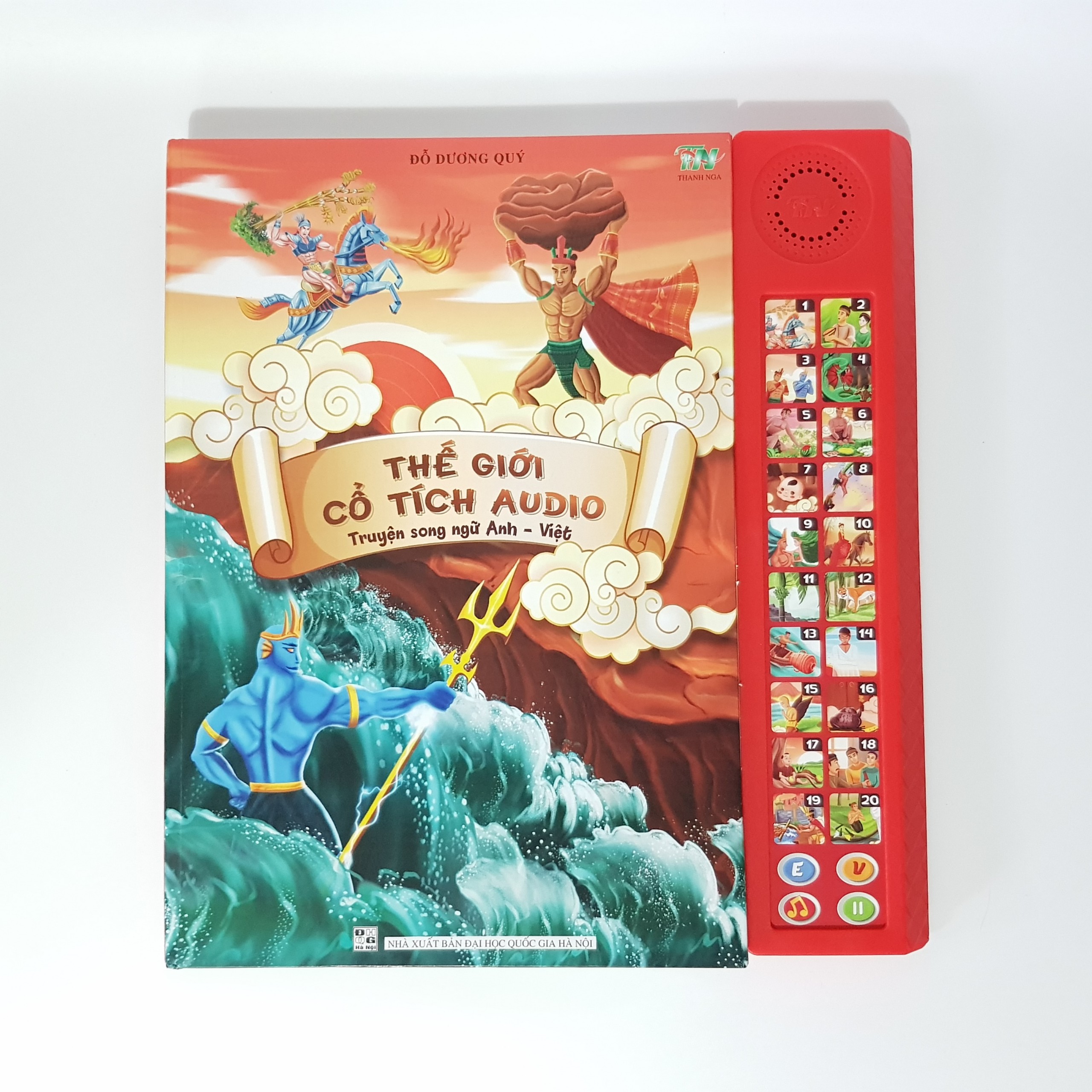 Truyện song ngữ anh việt Thanh Nga - thế giới cổ tích audio cho bé