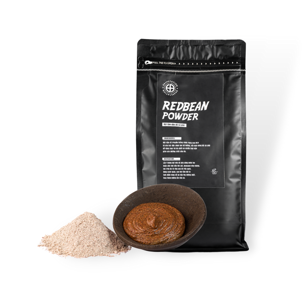 Bột đậu đỏ dưỡng trắng handmade | redbean powder