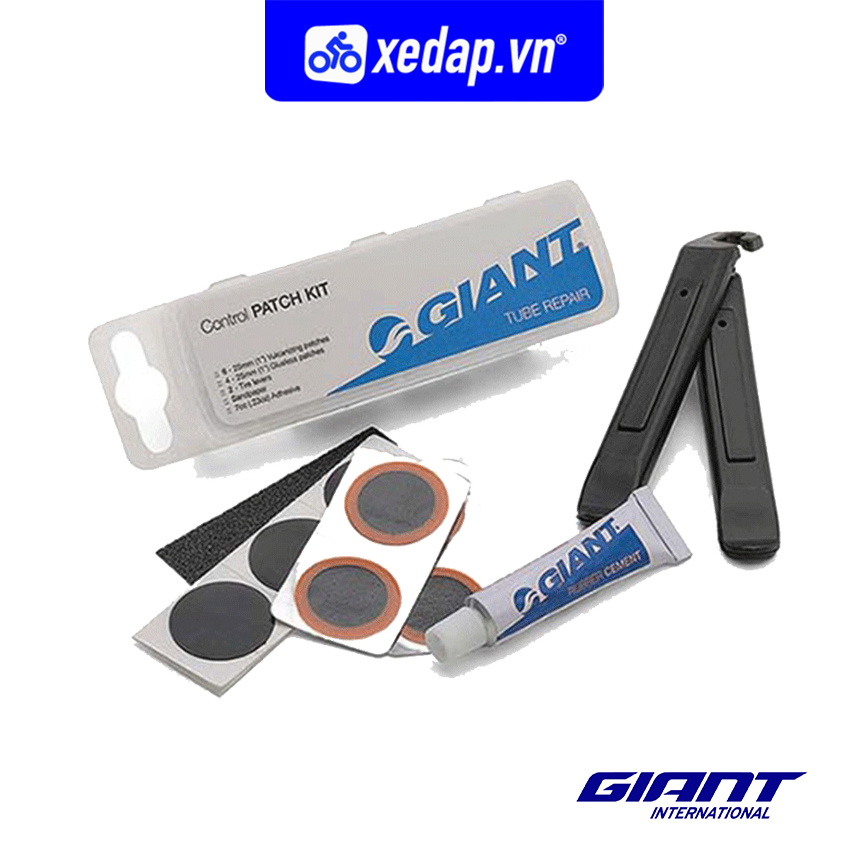 Bộ dụng cụ vá vỏ xe đạp giant pump combo kit & patch – tire patch kit