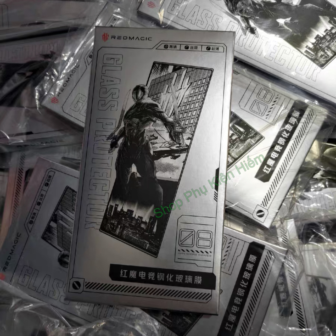 Kính cường lực full chính hãng Red Magic 8 Pro - Magic 8 Pro Plus - Magic 9 Pro - Z50 Ultra - Z60 Ultra