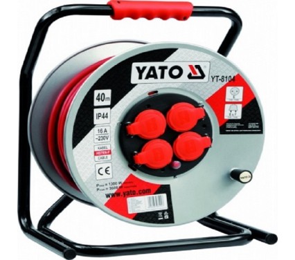 Ổ cắm quay tay kiểu rulo 16a-30m yato yt-8106