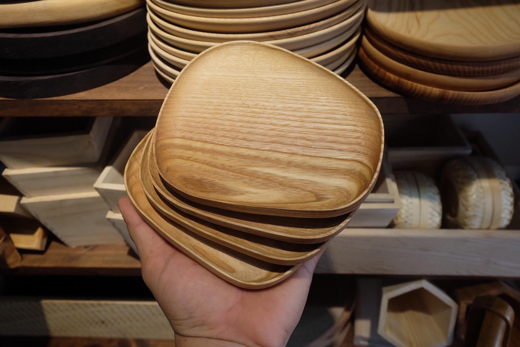 Thớt gỗ decor lệch nhỏ 05 LUXI decor