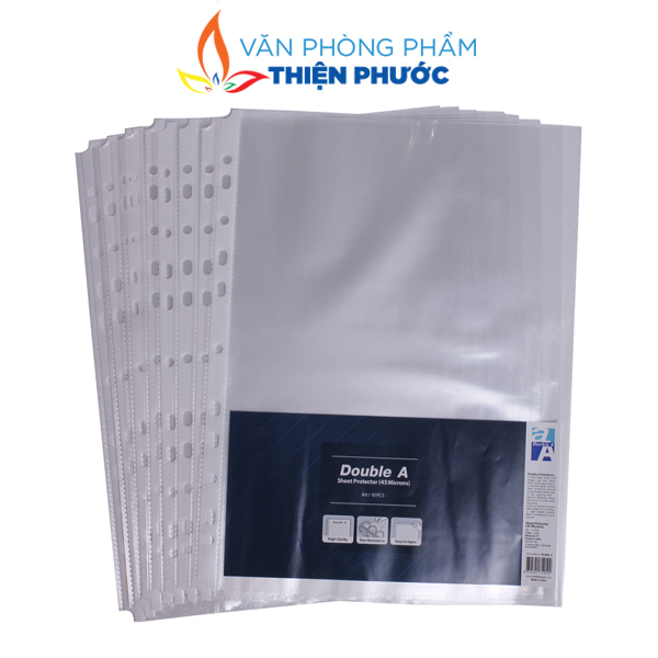 Bìa lỗ double a sơmi đục lỗ thiện phước