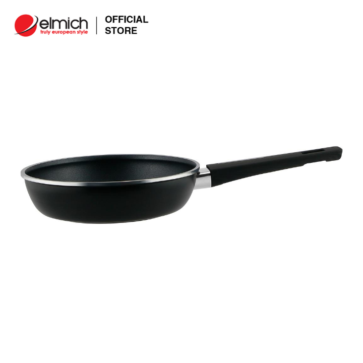 Chảo nhôm chống dính cao cấp full induction Nero EL-377X size 20, 24, 26, 28 cm