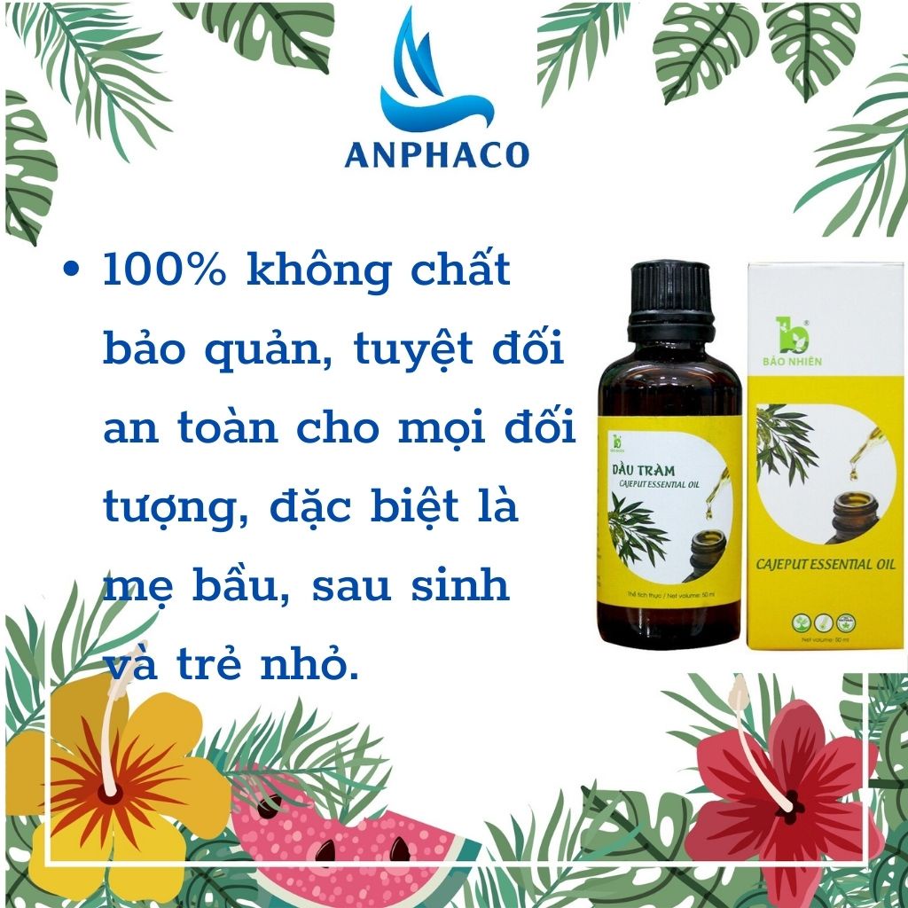 Tinh dầu tràm nguyên chất cung đình cho bé