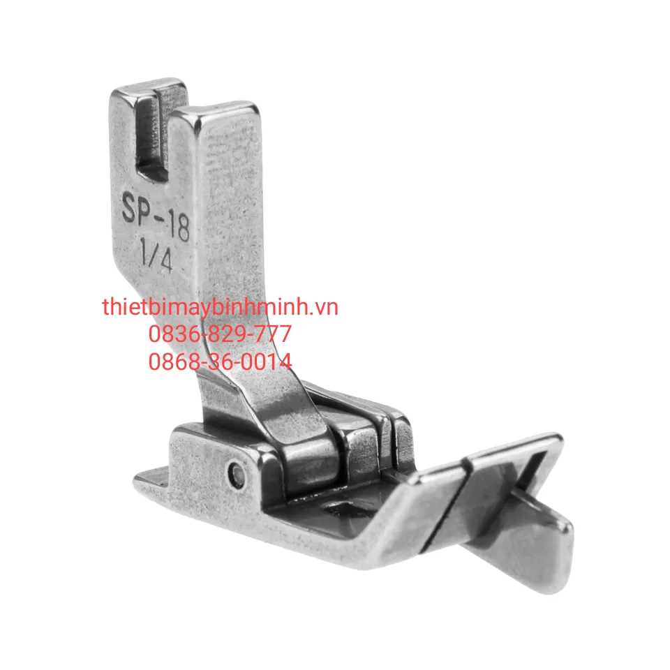 Chân vịt diễu sắt lá chắn phải sp18 máy may công nghiệp 1 kim dùng trong ngành may
