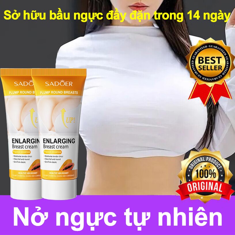 Kem Nở Ngực Làm săn chắc và to ngực ngăn ngừa chảy xệ và không hồi phục cứu ngực phẳng / kem cải thiện sự tự tin nâng ngực 60g